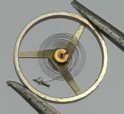 AS 976 1012 Balance Wheel Complete And Spring  29 M Watch Movement Parts NOS