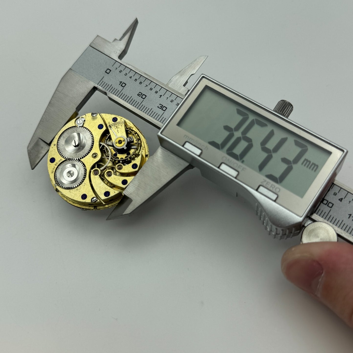 39.4mm Longines 18.80 High Grade Swiss Hunter Pocket Watch Movement PARTS