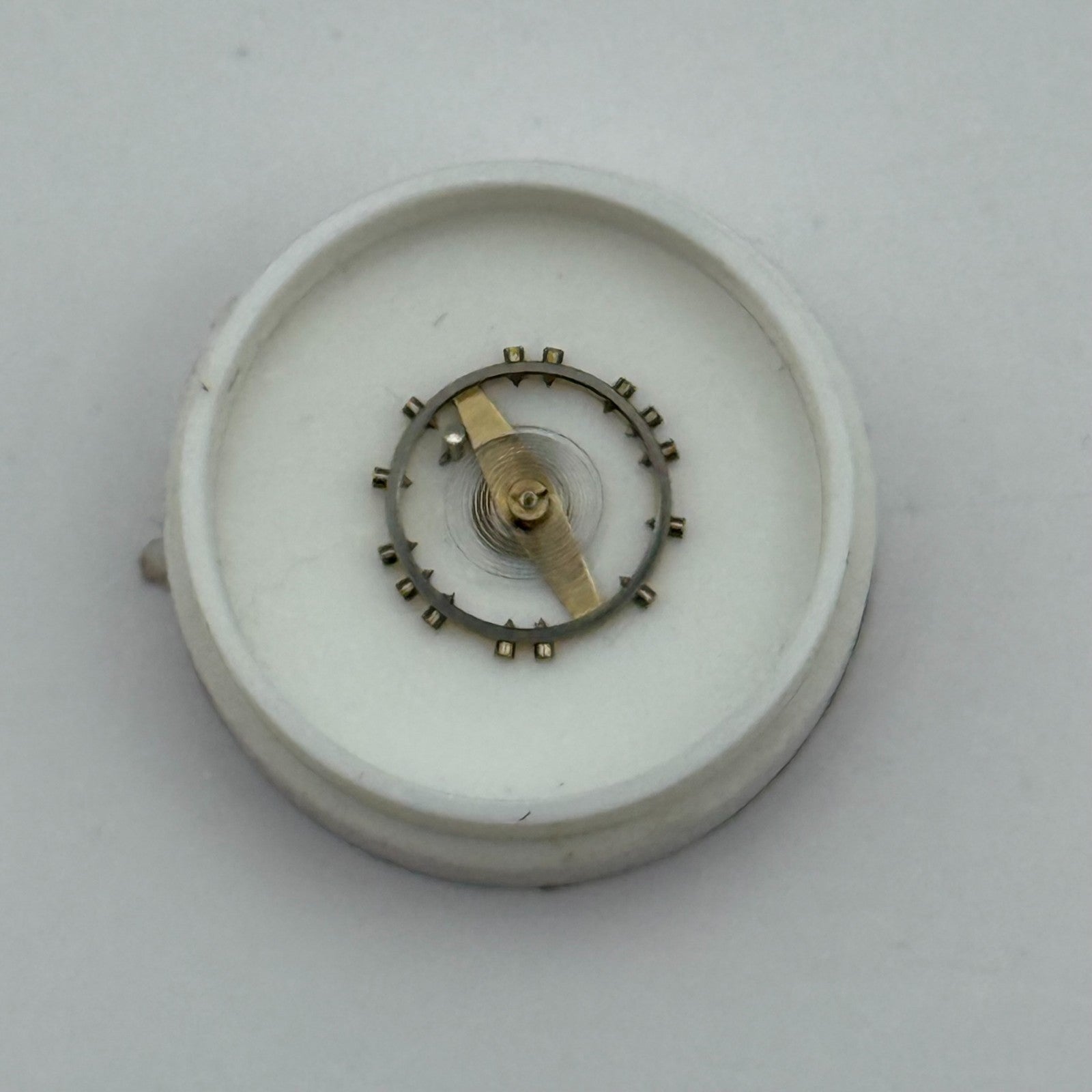 AS 970 Balance Wheel Complete And Spring Inca  28 M Watch Movement Parts NOS 