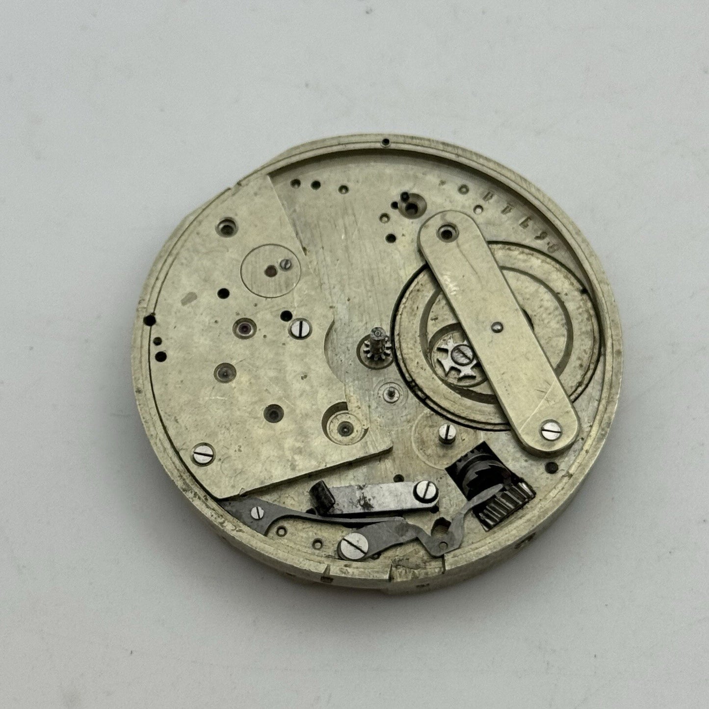 45.2mm High Grade Jules Jurgensen Style Pocket Watch Movement To Restore Parts