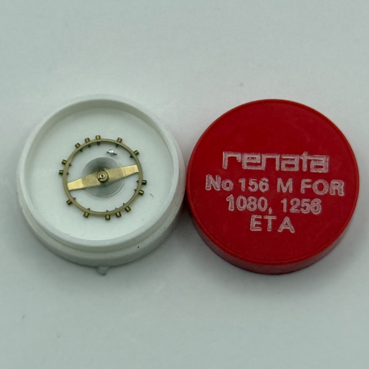 ETA 1080, 1256 Balance Wheel Complete And Spring 156 M Watch Movement Parts NOS