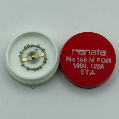ETA 1080, 1256 Balance Wheel Complete And Spring 156 M Watch Movement Parts NOS