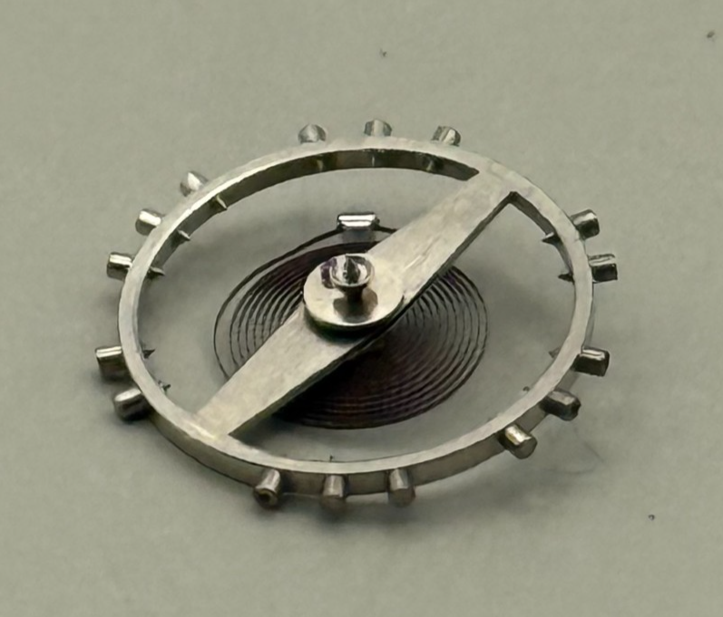 Felsa 4000 Balance Wheel Complete And Spring Inca 965 M Watch Movement Parts NOS