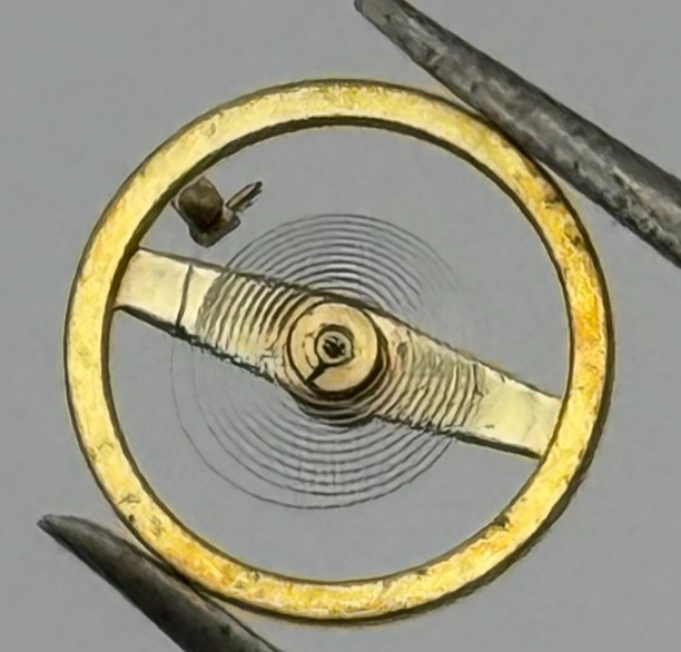 Cattin C.64 Balance Complete a pl. Renata 1550 M Watch Movement Parts Vintage