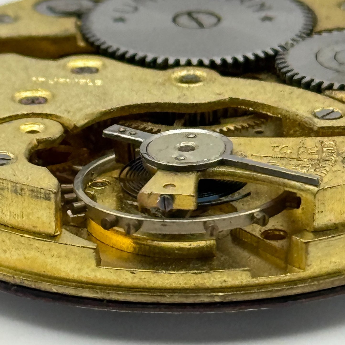 Unicorn Pocket Watch Movement Open Face 15 Jewels Swiss Parts Repair 41.1mm