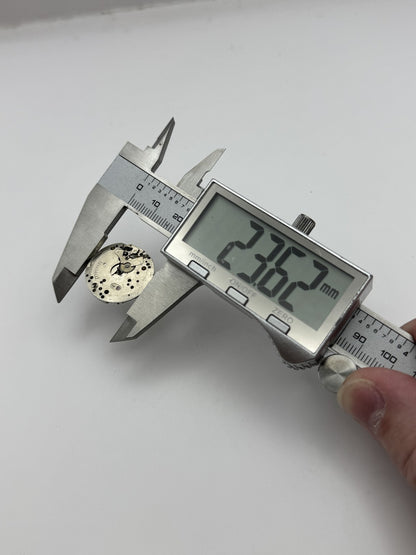 23.6mm Vintage Unidentified Manual Wind Swiss Watch Movement PARTS REPAIR