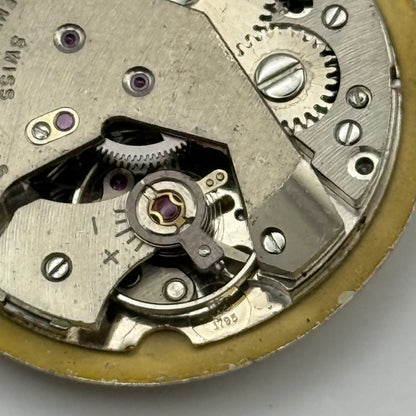 AS 1795 Watch Movement Rotary Manual Wind Vintage Swiss Parts Repair 25.8mm