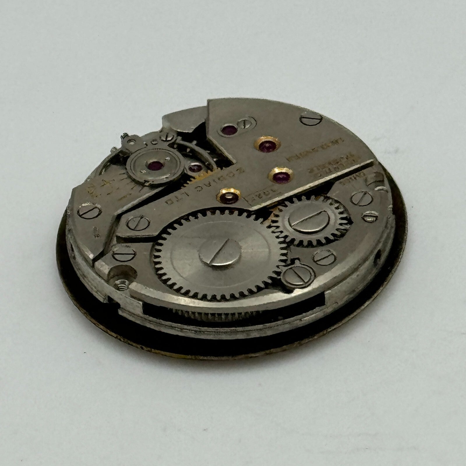 23.6mm Zodiac Cal 1025 Manual Wind Watch Movement Swiss Vintage PARTS SPARES