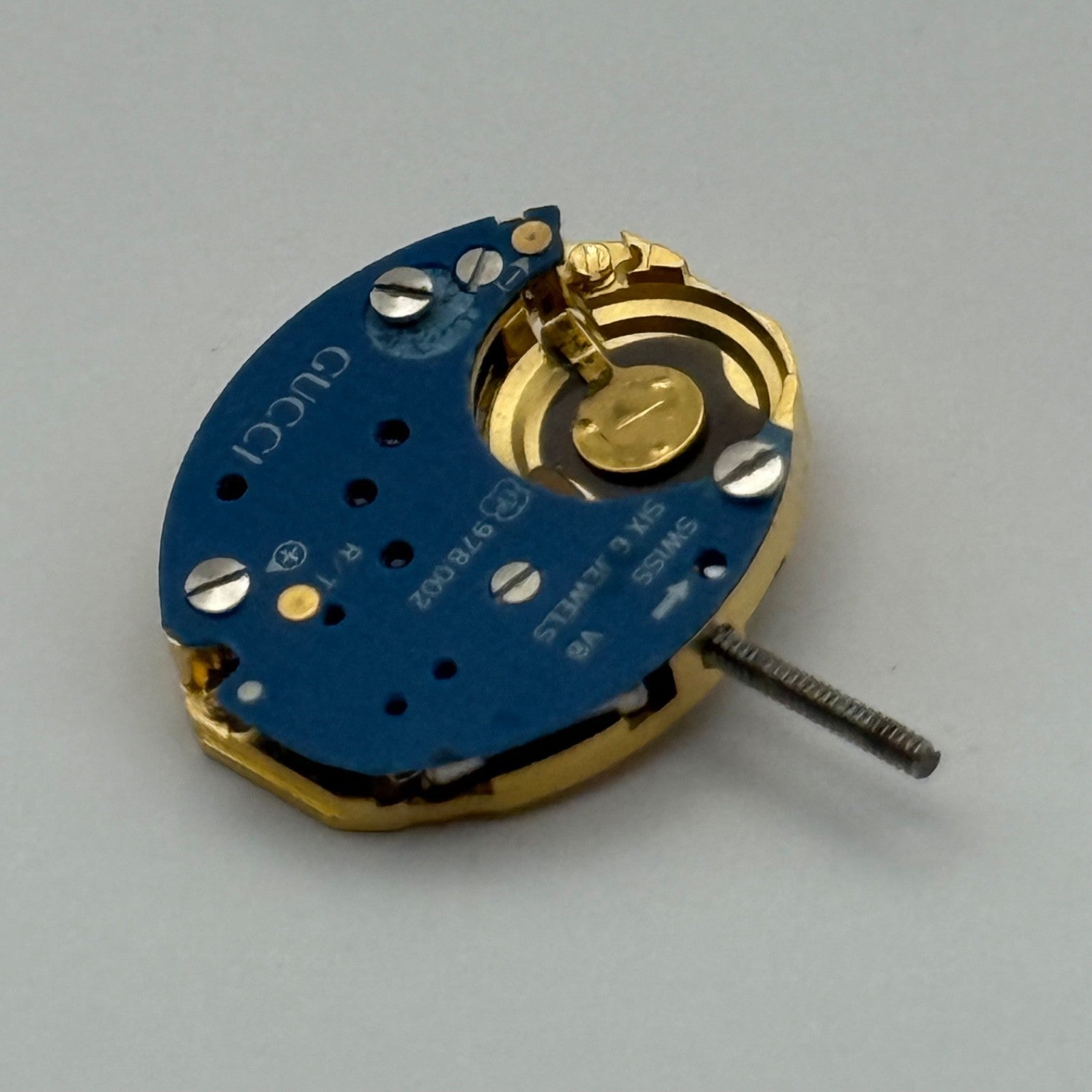 Gucci ETA 978.002 Quartz Watch Movement Incomplete Swiss Ladies Vintage Parts