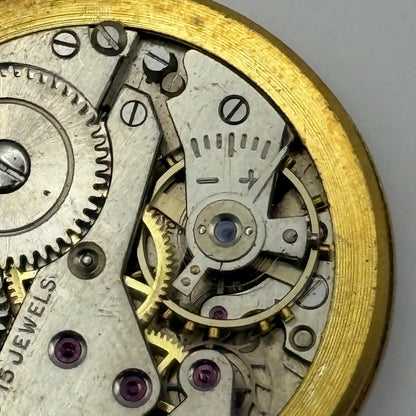 AS 1002 984 Watch Movement Mappin Manual Wind Vintage Swiss Parts Repair 28.6mm