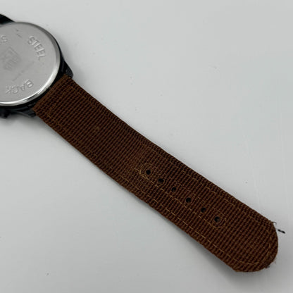 Xinew Men’s Quartz Chronograph Watch Calendar Dial Brown Strap Working 42mm