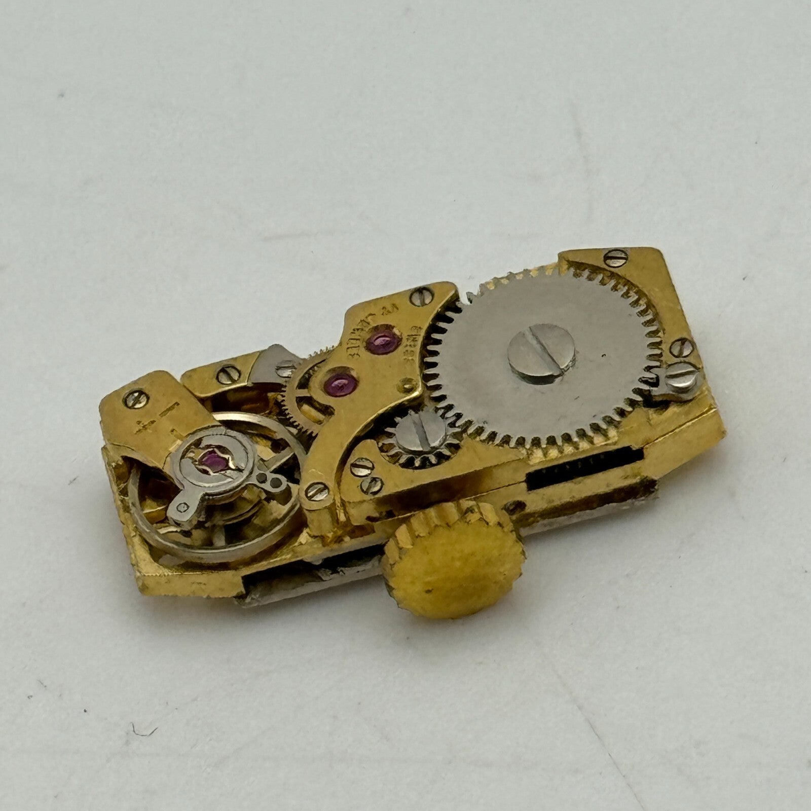 9mm Running Waltham FHF 59-21 Ladies Manual Wind Watch Movement Vintage PARTS