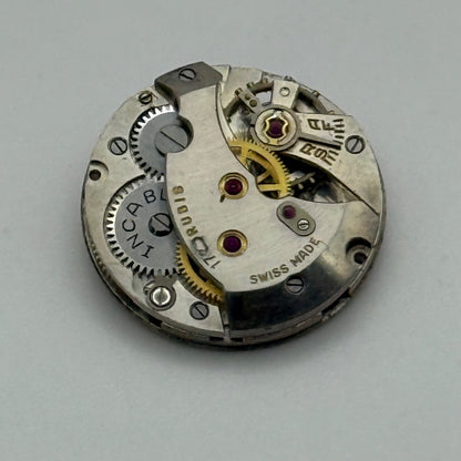 AS 1240 Watch Movement A Schild Manual Wind Vintage Swiss Parts Repair 19.7mm