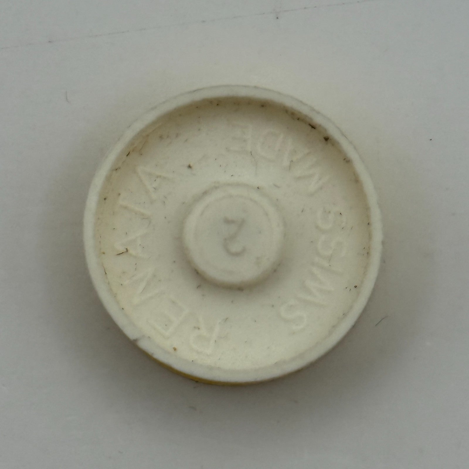 Brac 2051 Balance Wheel Complete And Spring  5¼’’’ 69 M Watch Movement Parts NOS