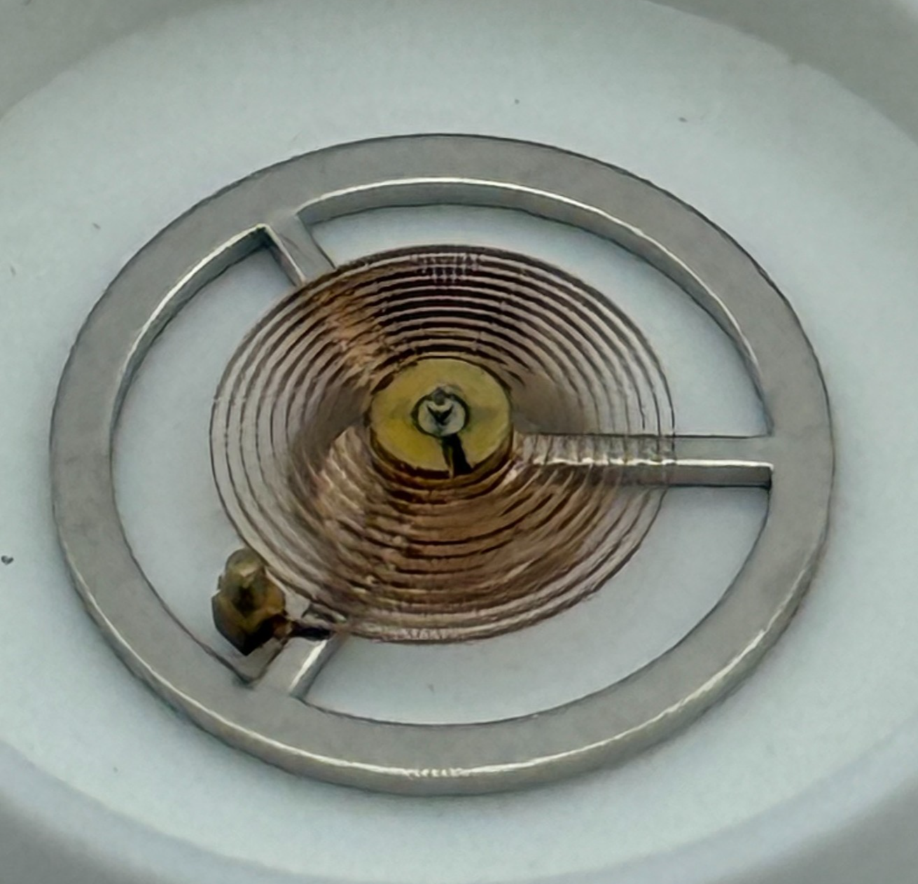 BFG 866 Balance Wheel Complete And Spring PL Renata 65 Watch Movement Parts NOS 