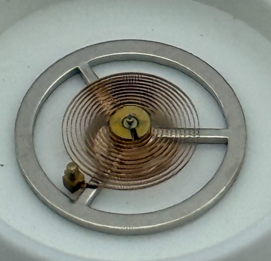 BFG 866 Balance Wheel Complete And Spring PL Renata 65 Watch Movement Parts NOS 