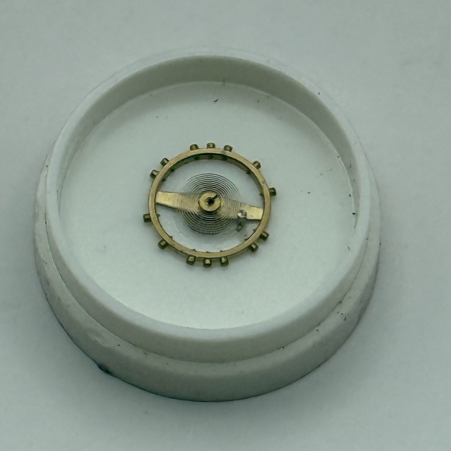 ETA 2487 Balance Wheel Complete And Spring 1269 M Watch Movement Parts NOS