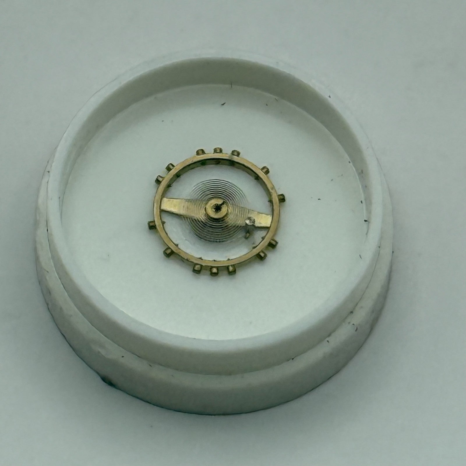 ETA 2487 Balance Wheel Complete And Spring 1269 M Watch Movement Parts NOS