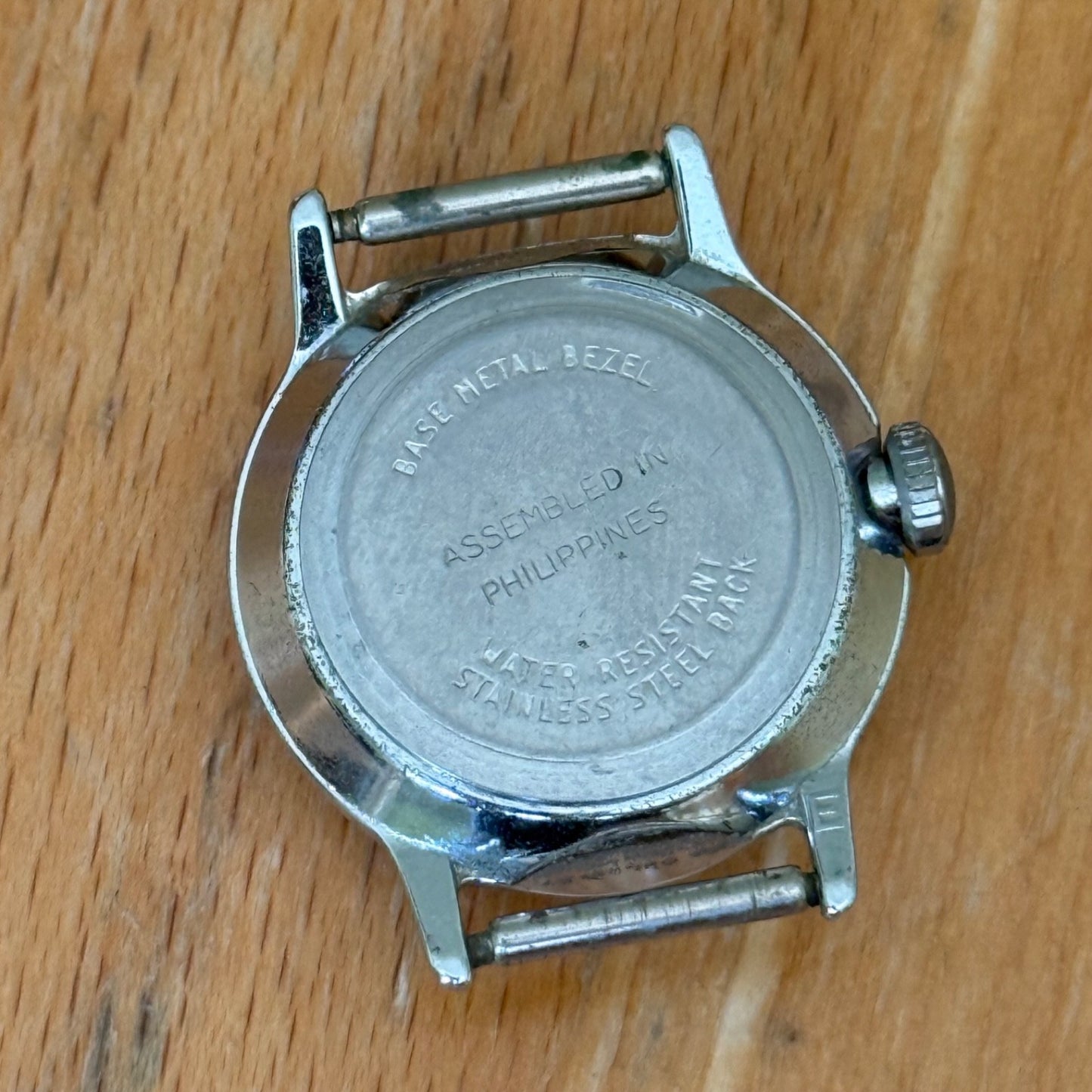 25mm Vintage Timex Philippines Date Dial Manual Wind Watch PARTS / REPAIR