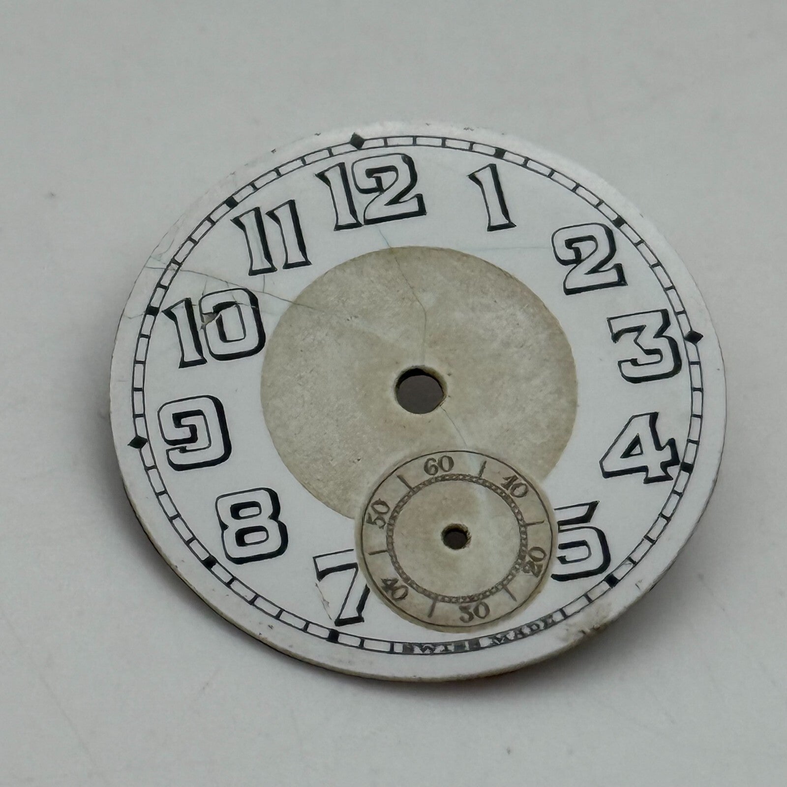 26.7mm Vintage AS 554 Balance Ok Trench Manual Wind Watch Movement PARTS REPAIR