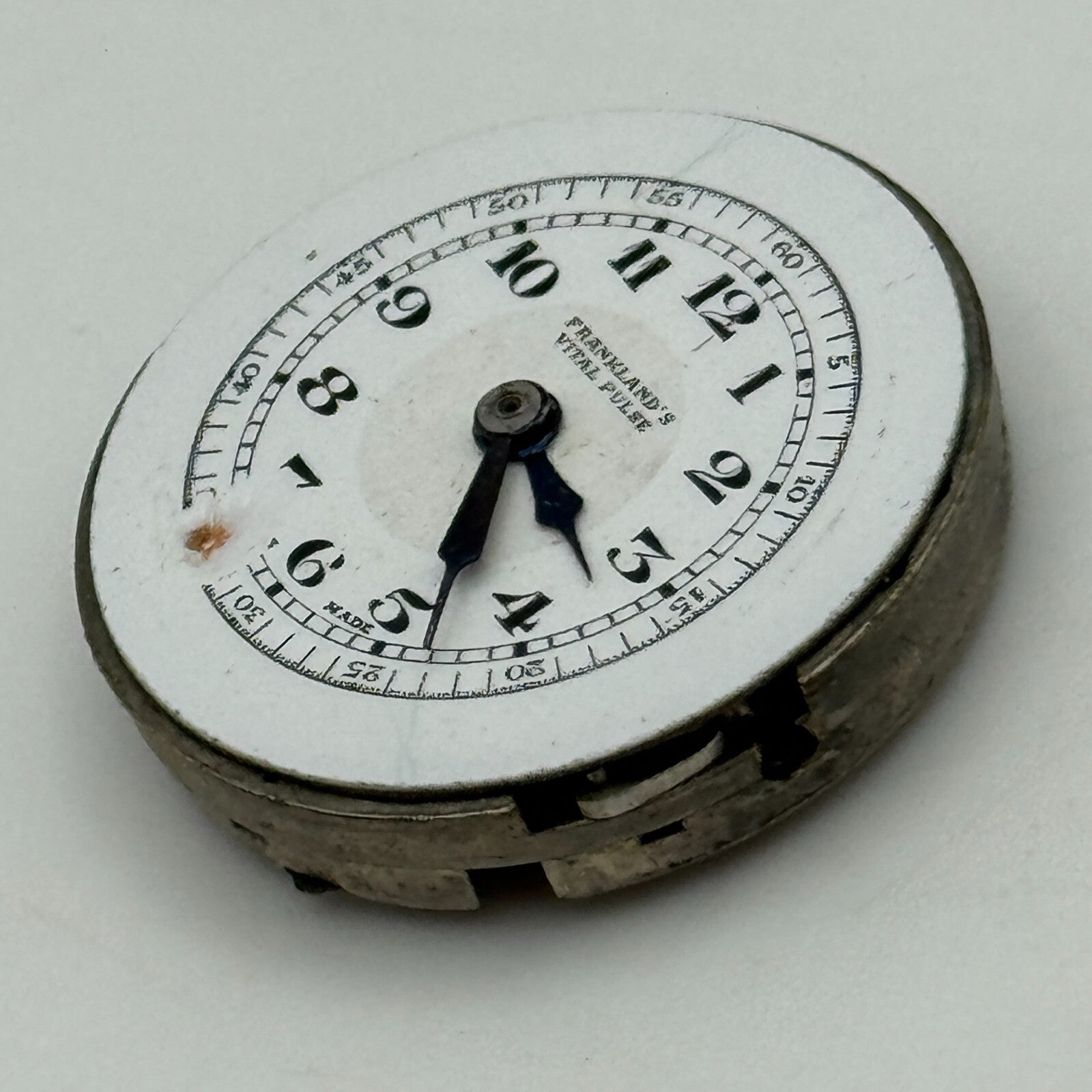 22mm Franklands Vital Pulse 60 Second Dial Trench Watch Movement Manual Wind