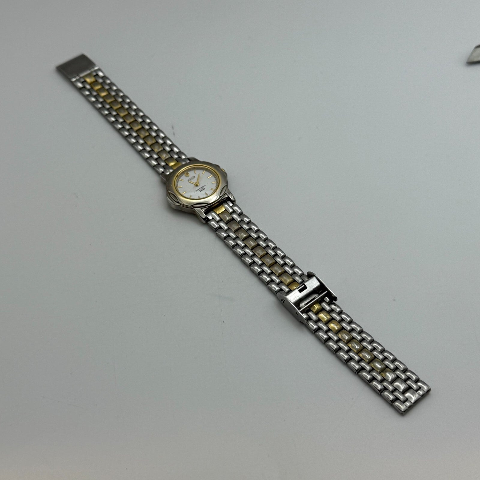 26mm Working Ladies Nero Pa-Nero Milano 2 Tone Quartz Watch 5.25 Inches