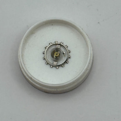 Brac 2061 Balance Wheel Complete And Spring 7 ¾’’’ Watch Movement Parts NOS