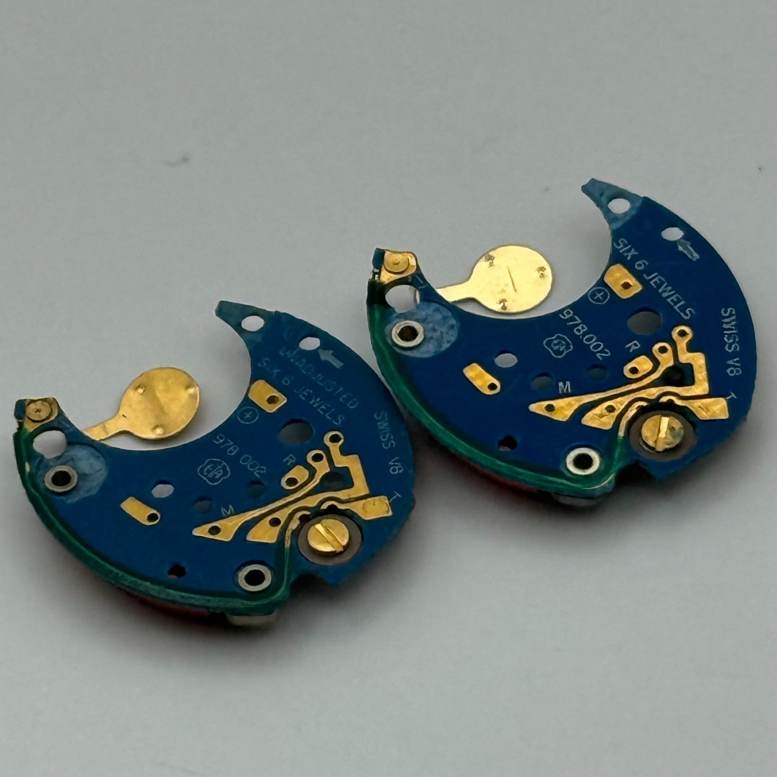 ETA ESA 978.002 x5 Quartz Watch Movement Incomplete Swiss Ladies Parts Repair