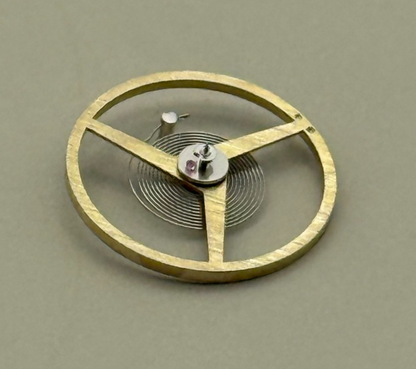 AS 1710 1814 Balance Wheel Complete And Spring Ord + Inca 1576 M Watch Parts NOS