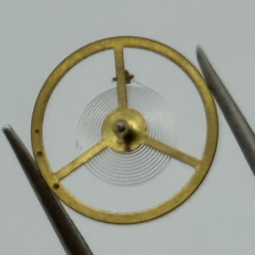 BFG 582/21 Balance Wheel Complete And Spring  13½’’’   1840 Watch Movement Parts