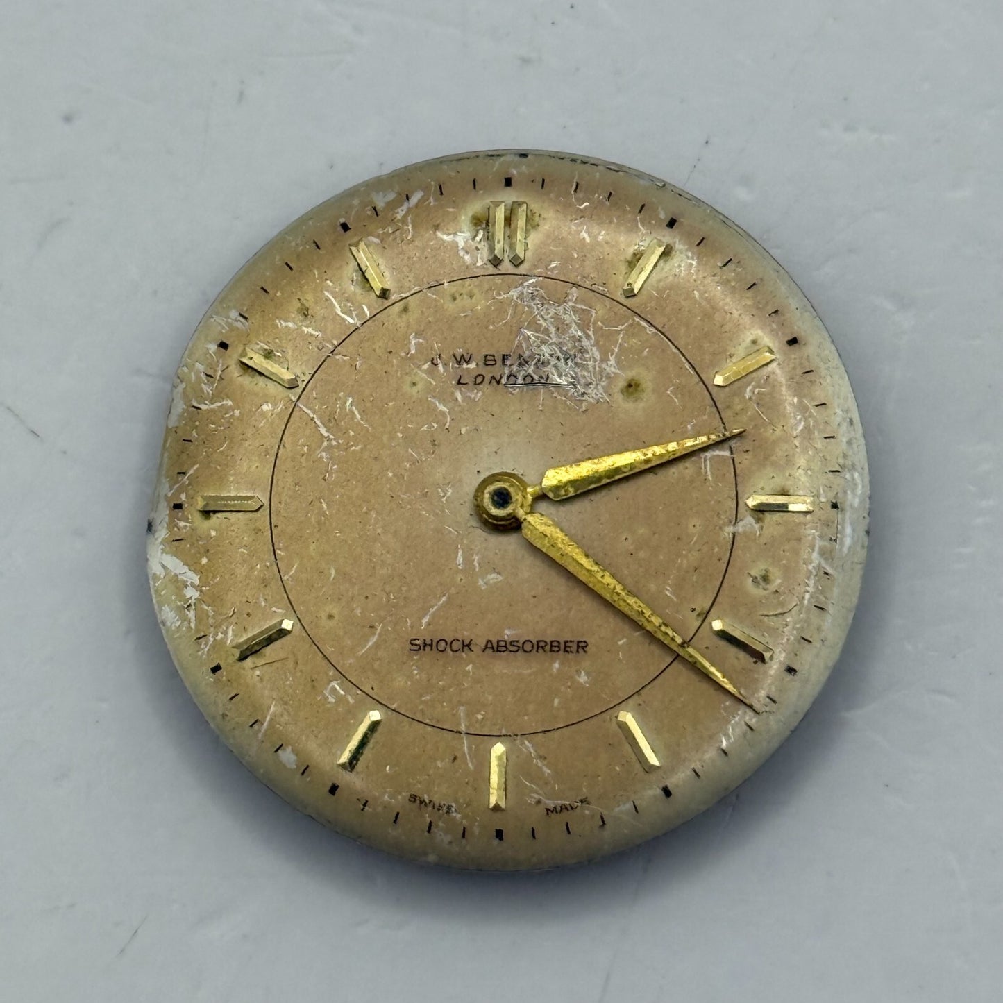 23.6mm Vintage Cyma R.459 J W Benson Manual Wind Watch Movement PARTS REPAIR