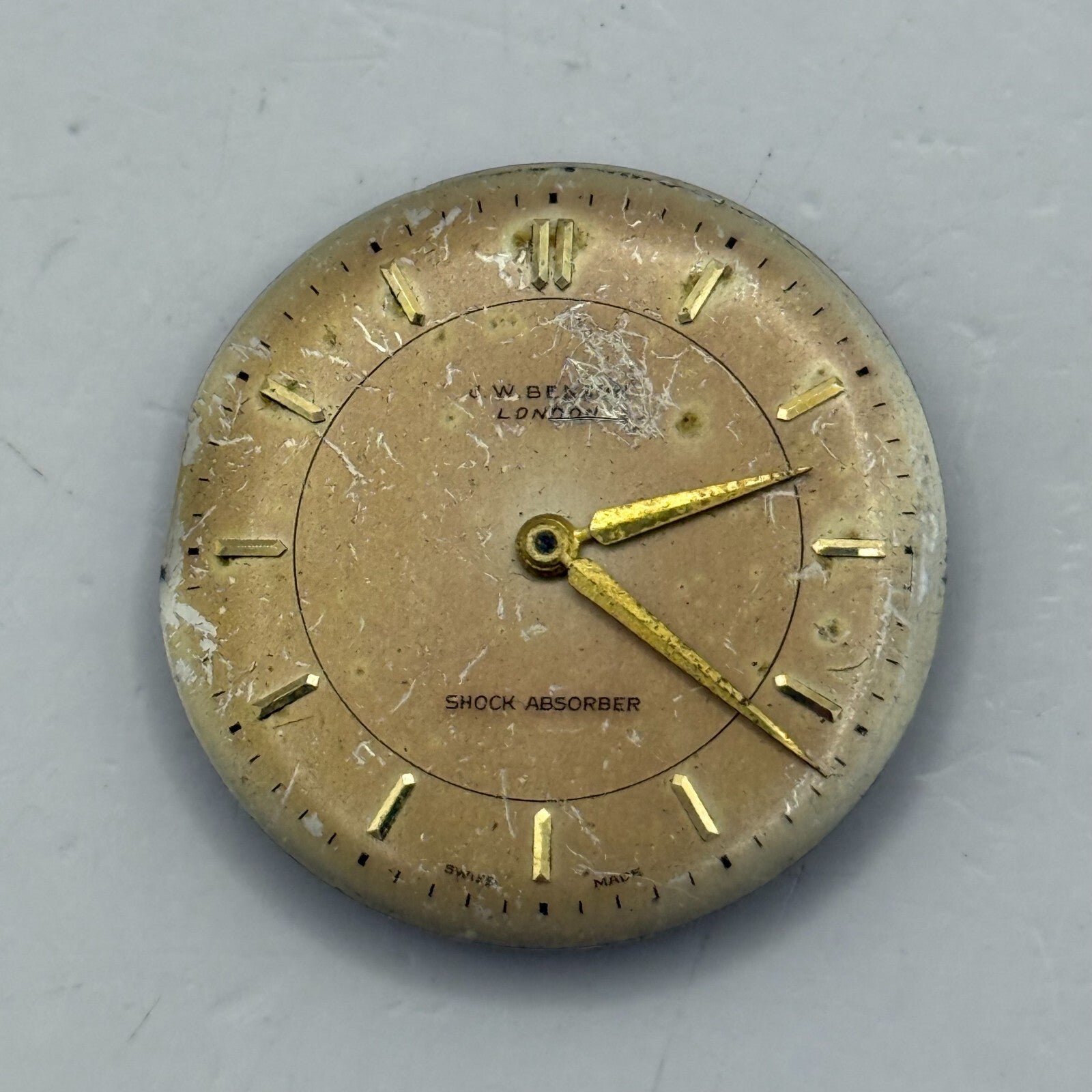 23.6mm Vintage Cyma R.459 J W Benson Manual Wind Watch Movement PARTS REPAIR