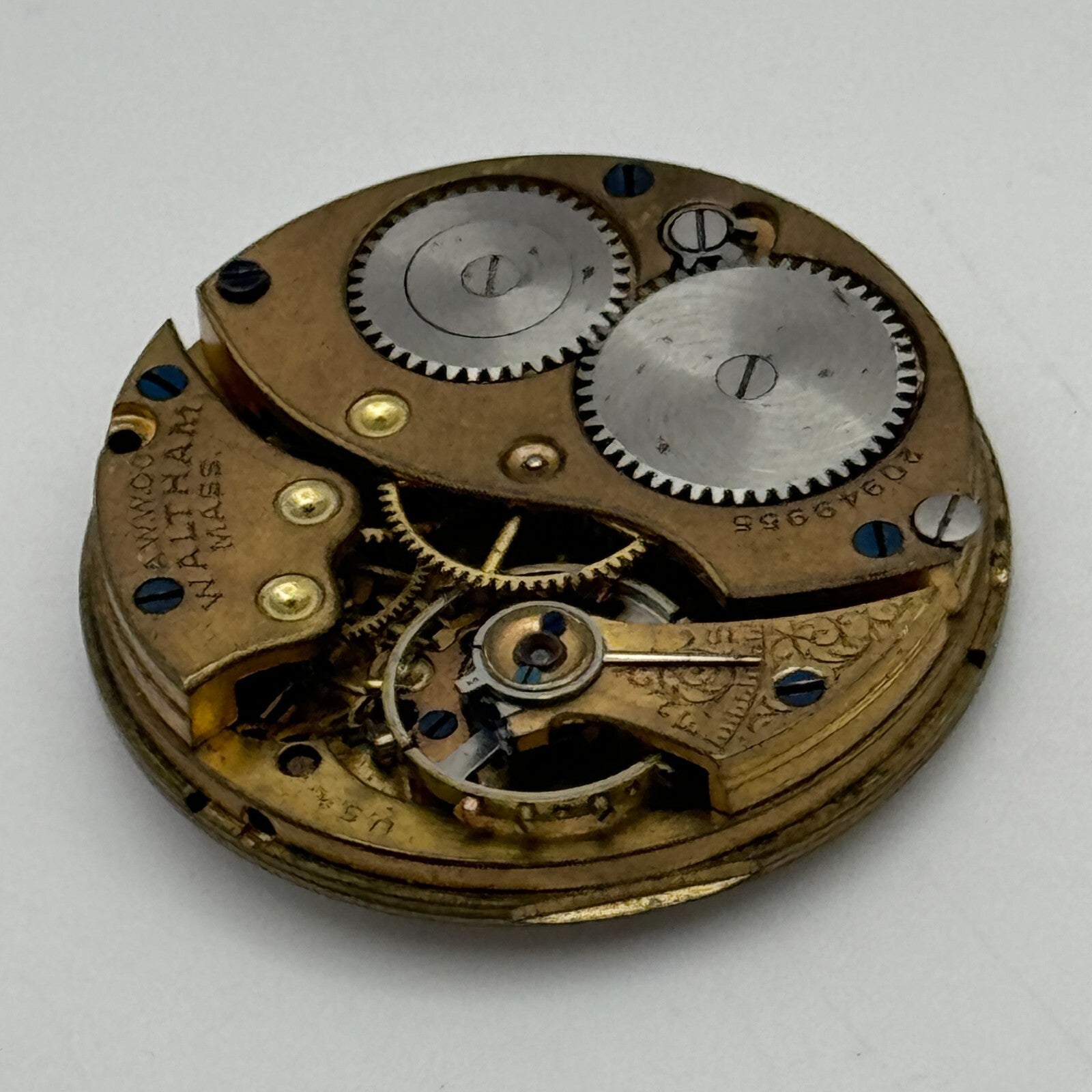 0s Men's Waltham Grade No. 160 Model 1900 American Watch Movement PARTS SPARES
