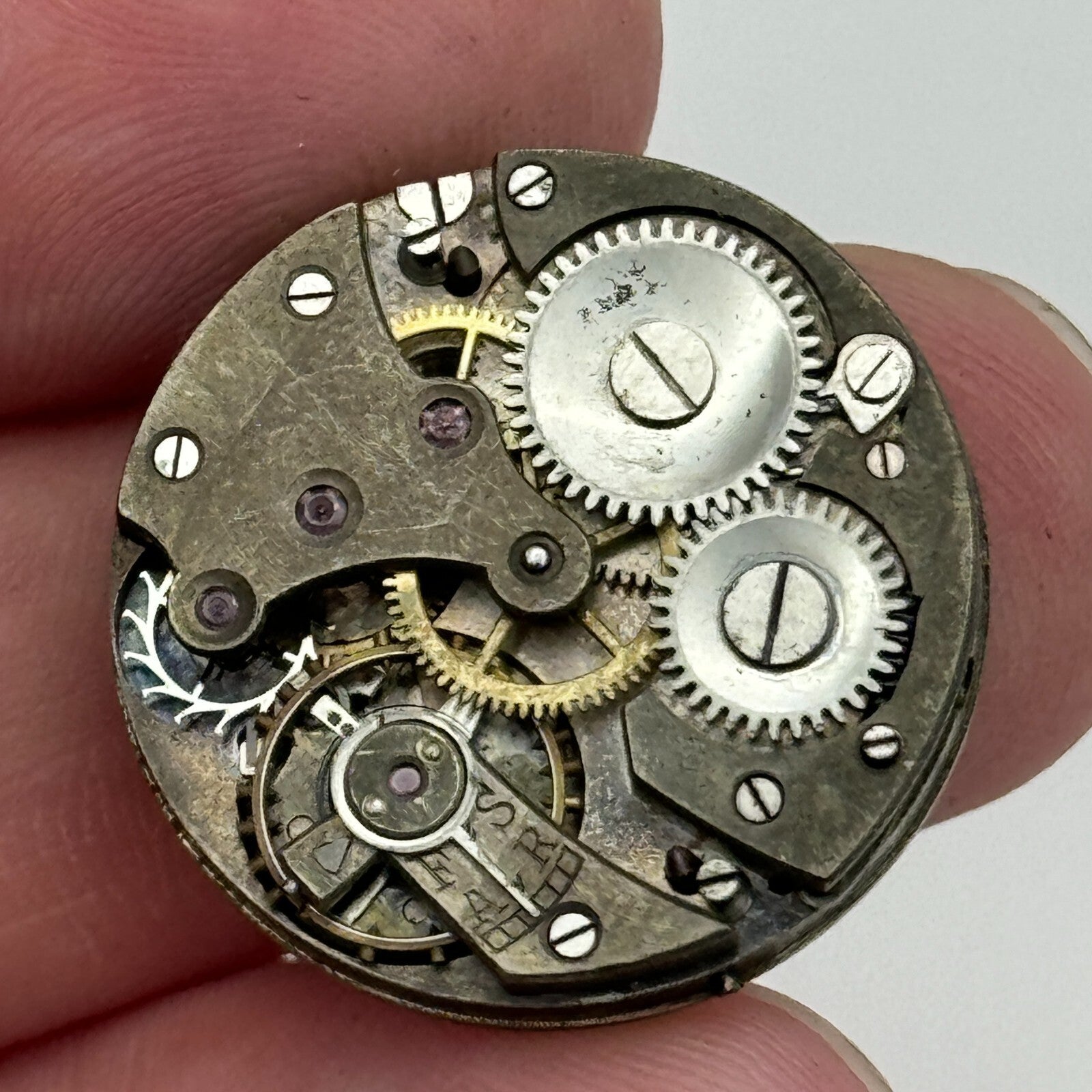 23.6mm Thomas Russell & Son Roman Numerals Trench Watch Manual Wind Movement