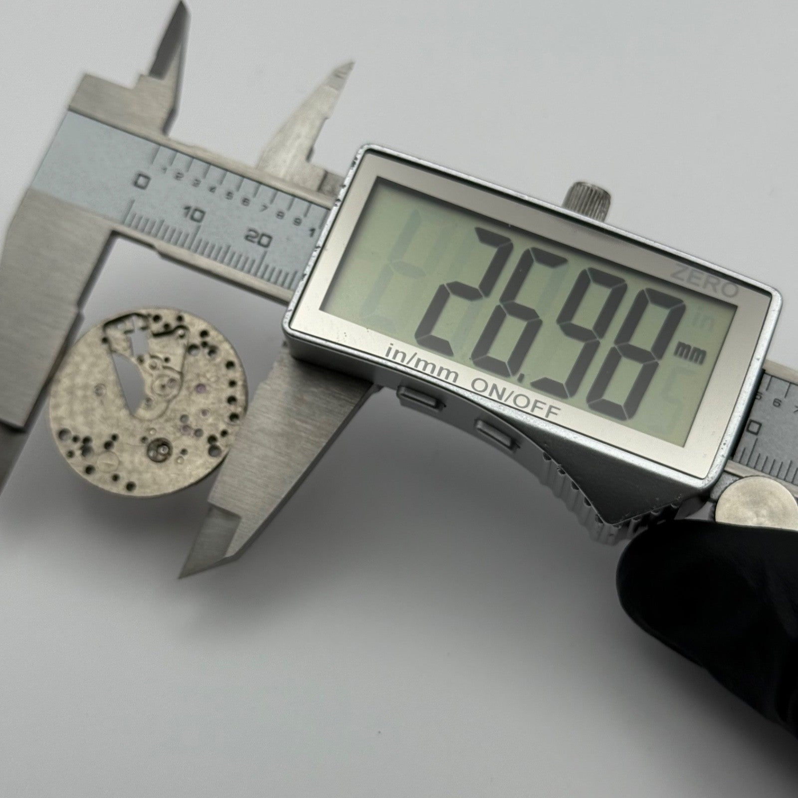 IWC Cal 89 Watch Movement Main Plate C.89 Vintage Parts Repair Swiss Rare 26.9mm