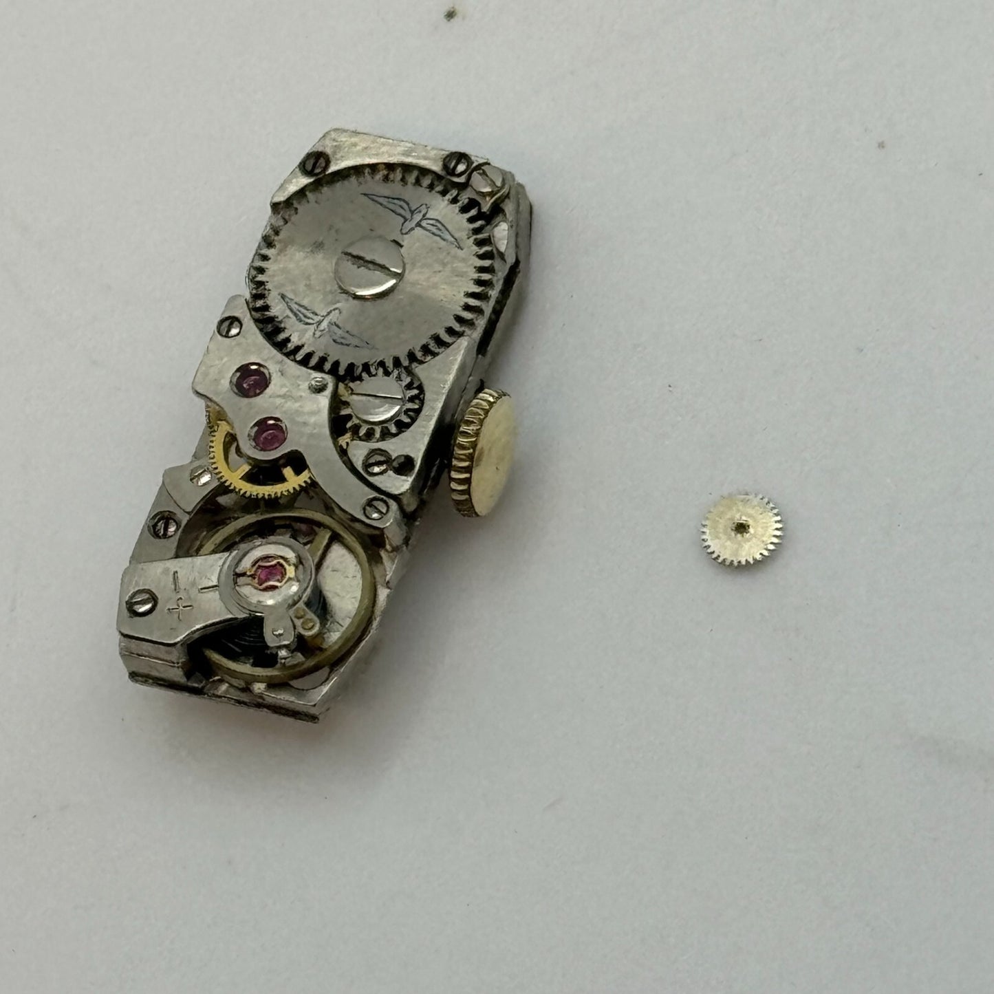 9mm Ladies Rotary FHF 59-21 Tank Watch Movement Manual Wind Swiss PARTS SPARES