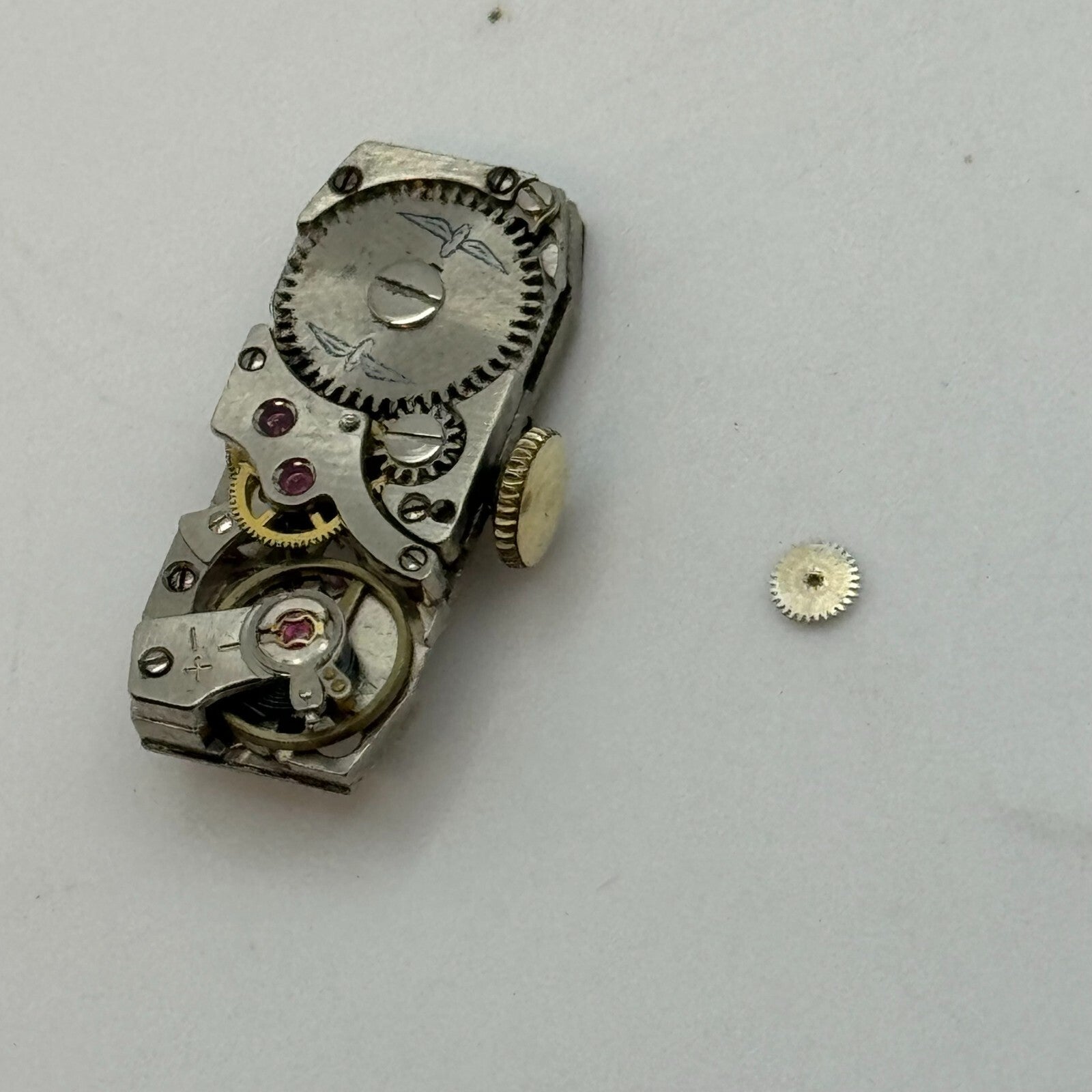 9mm Ladies Rotary FHF 59-21 Tank Watch Movement Manual Wind Swiss PARTS SPARES