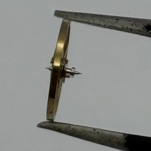 ETA 2412 Balance Wheel Complete And Spring  1413 M Watch Movement Parts NOS