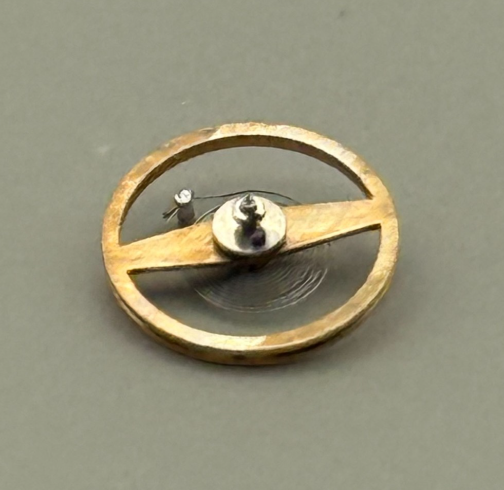 AS 976 1012 Balance Wheel Complete And Spring  29 M Watch Movement Parts NOS