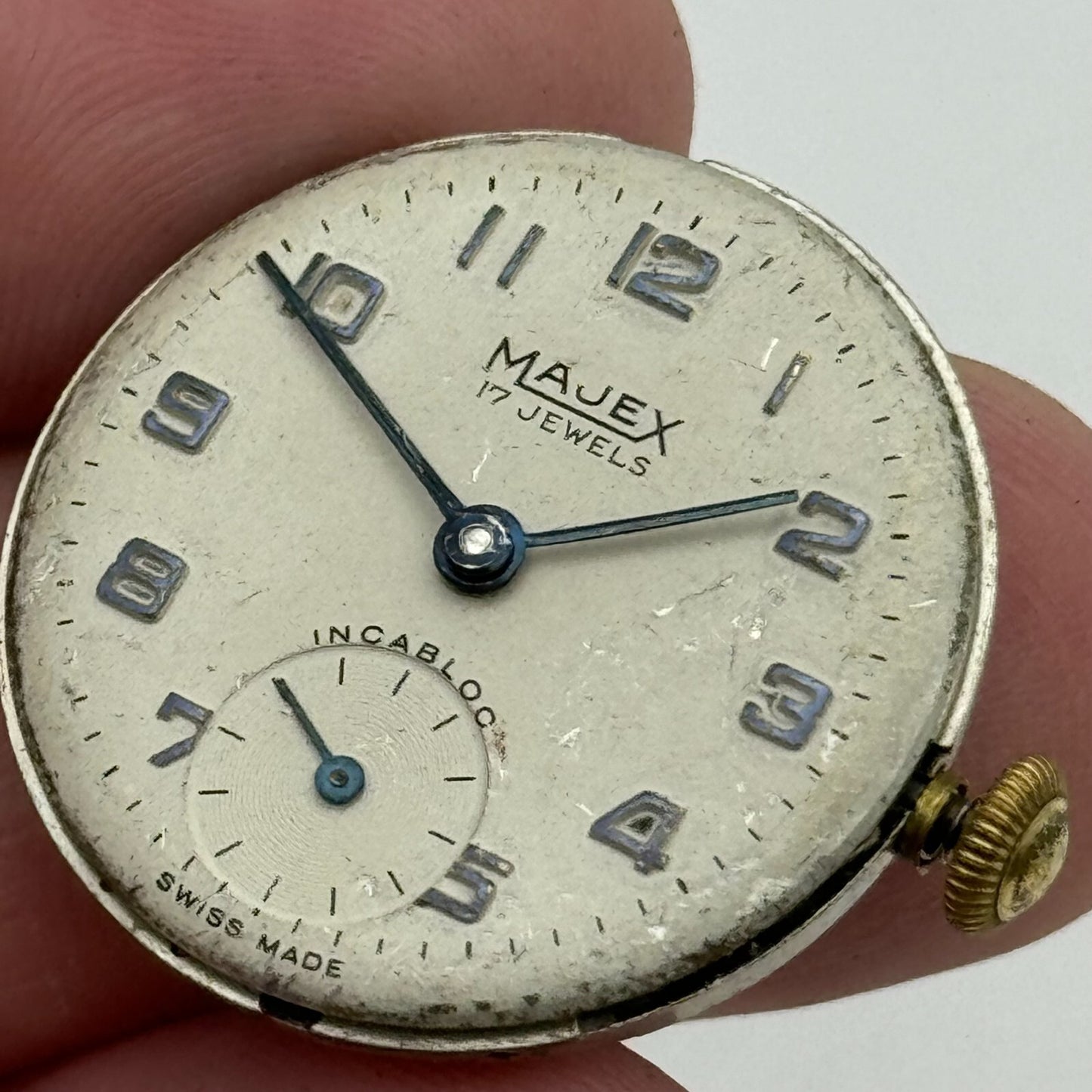 26mm Men's Majex AS 1634 A Schild Manual Wind Swiss Watch Movement PARTS SPARES