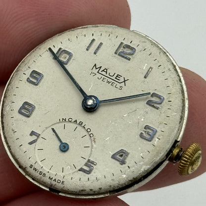 26mm Men's Majex AS 1634 A Schild Manual Wind Swiss Watch Movement PARTS SPARES