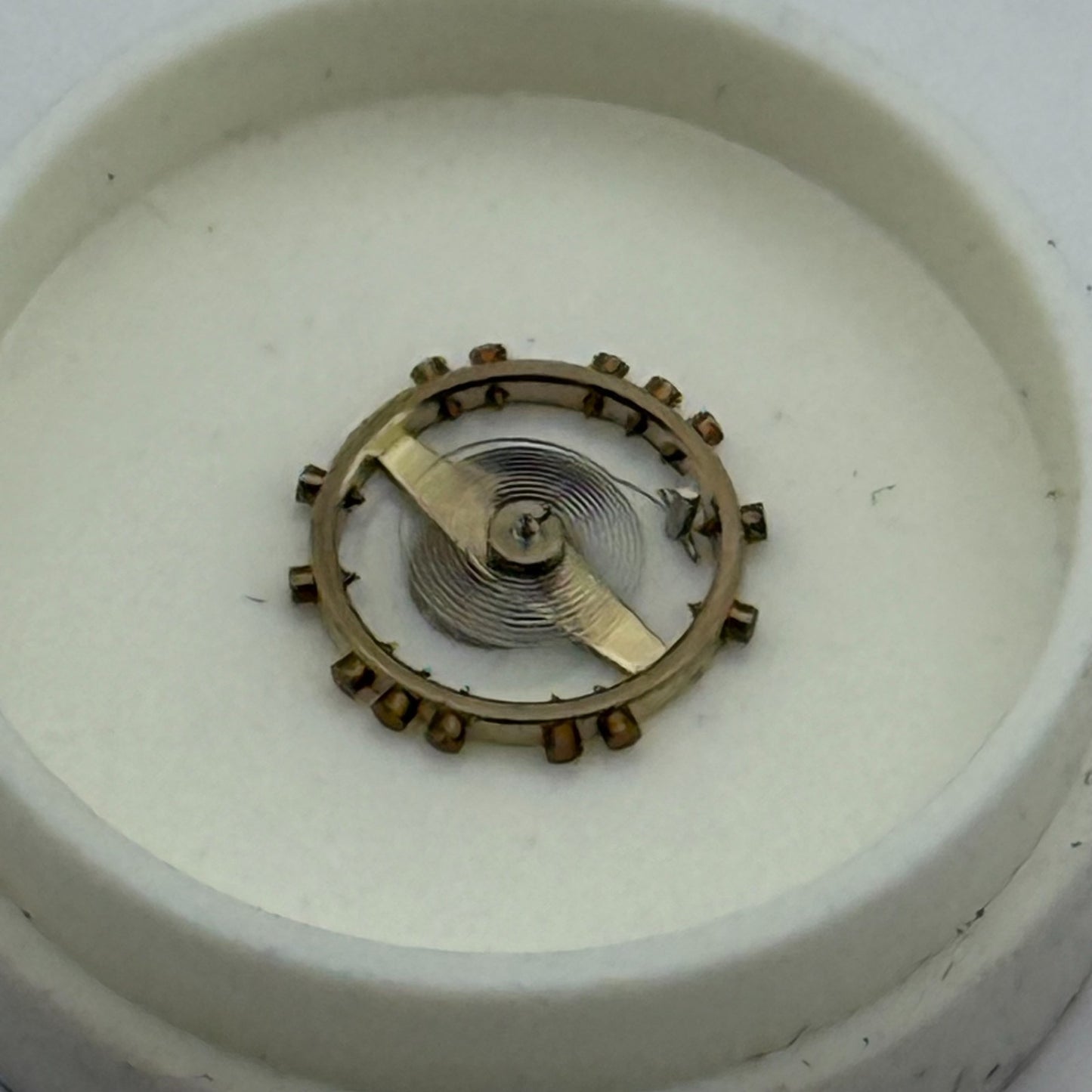 AS 976 1012 Balance Wheel Complete And Spring Inca 532 M Watch Movement Parts 
