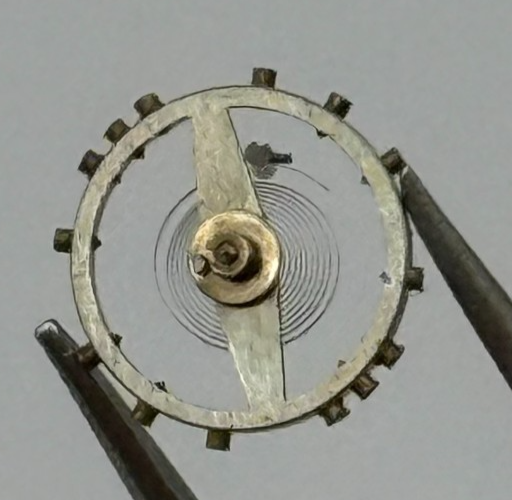 Peseux 150 Balance Complete 7¾''' Renata 278 Watch Movement Parts Vintage NOS