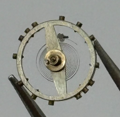 Peseux 150 Balance Complete 7¾''' Renata 278 Watch Movement Parts Vintage NOS