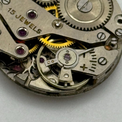 19.7mm Ladies Hirco AS 970 Manual Wind 15 Jewels Watch Movement PARTS SPARES