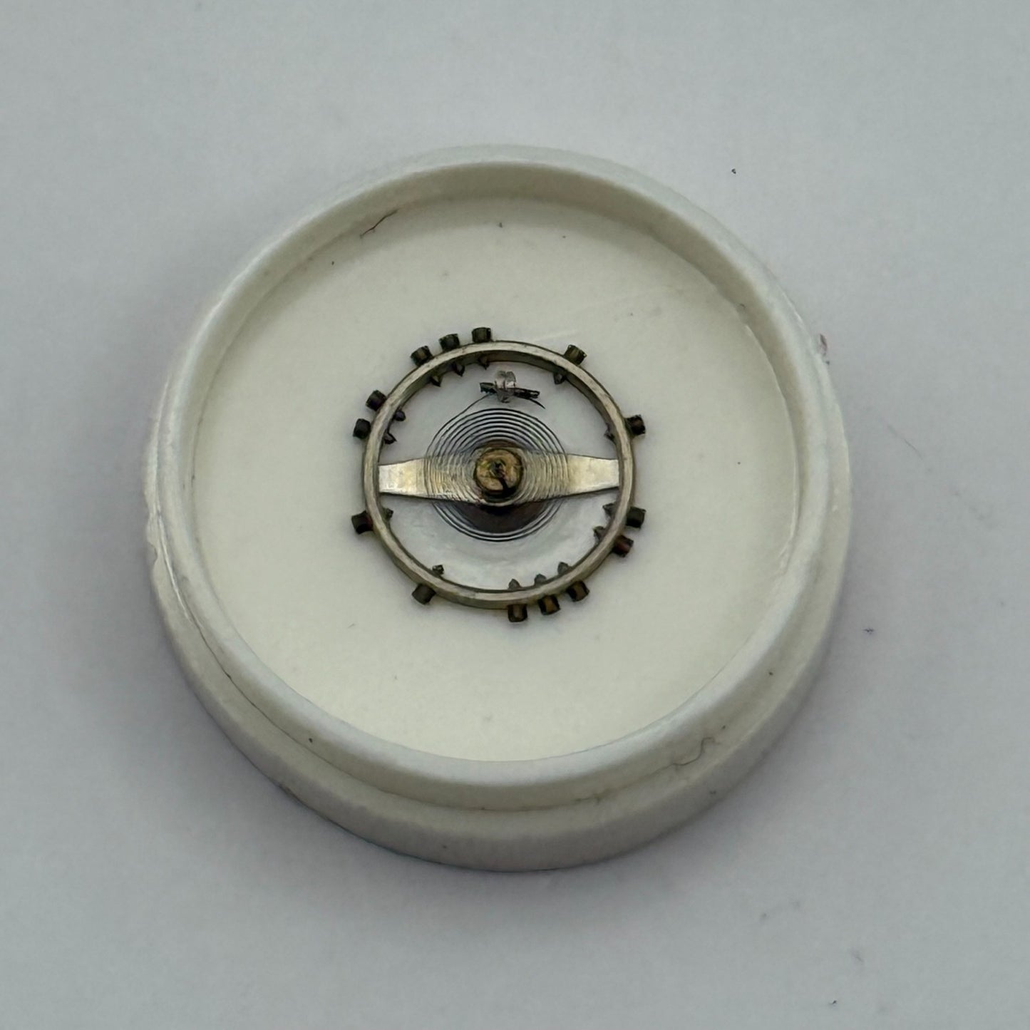 FHF 80 190 Balance Wheel Complete And Spring 204 M Watch Movement Parts NOS