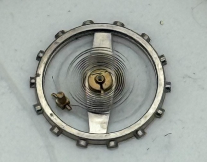 BRAC 2021 2051 Balance Wheel Complete And Spring 69 M Watch Movement Parts NOS