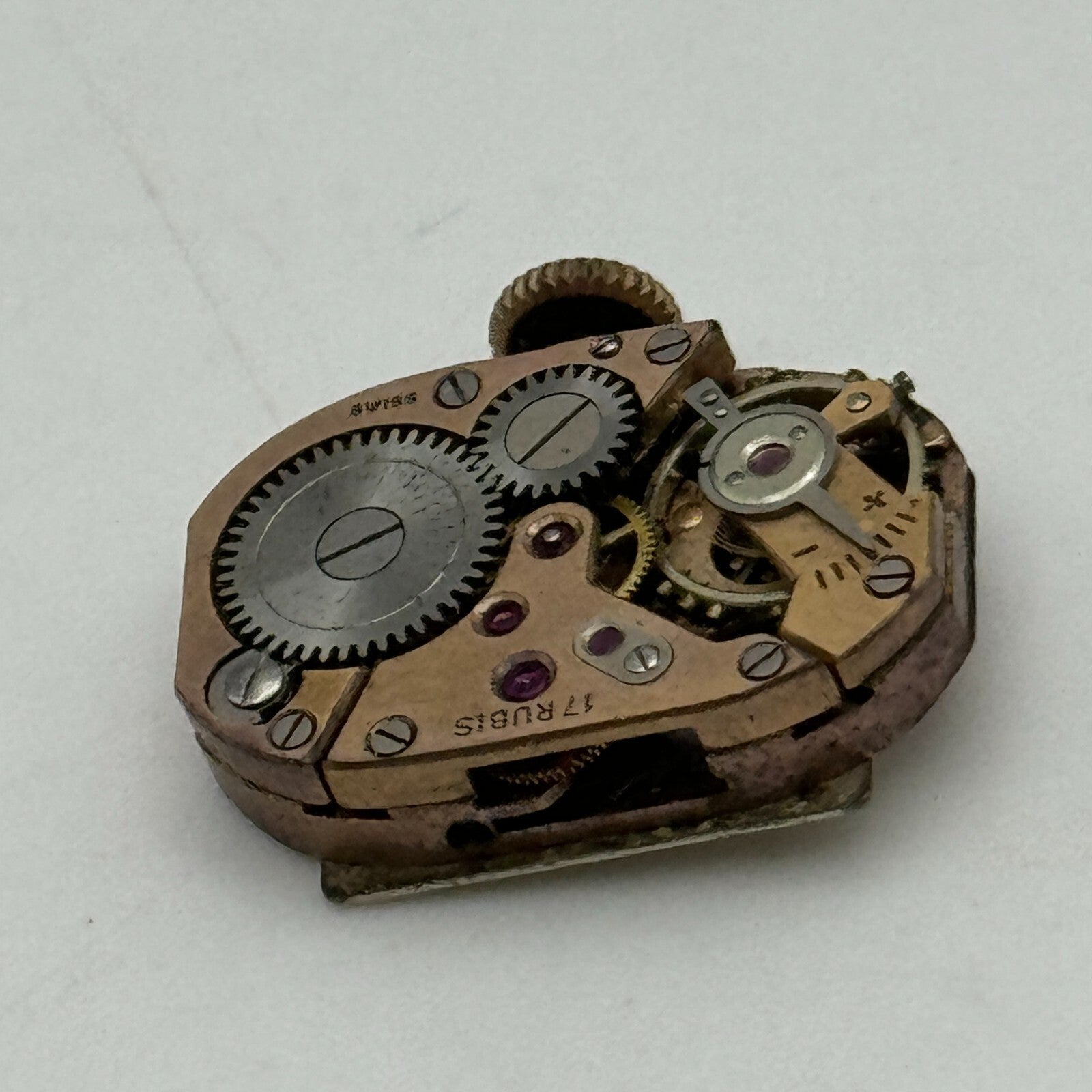 13mm Ladies Running Nigedo Unitas UT 521 Manual Wind Swiss Watch Movement PARTS