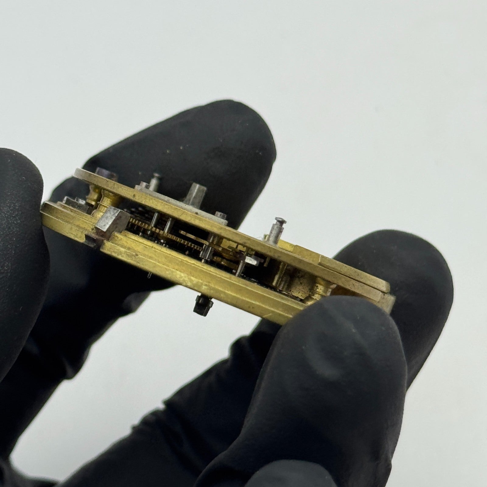 Fusee Pocket Watch Movement Antique English Manchester Parts Repair Spare 48.1mm