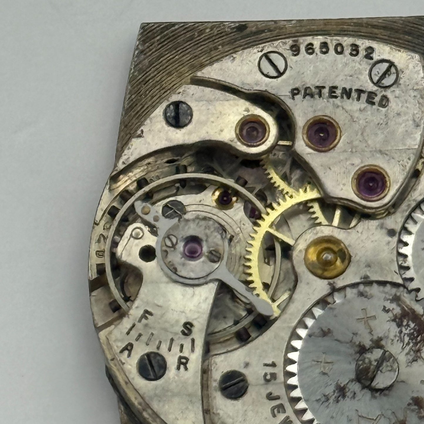 Cyma REF 032B Watch Movement Manual Wind Vintage Swiss 15 Jewels Repair 26.1mm